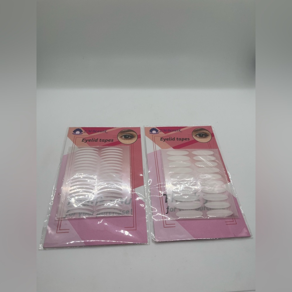 ZMBeautk Eyelid Tapes, Instant Eyelid Lift Strips Self-Adhesive Stickers-2 Packs
